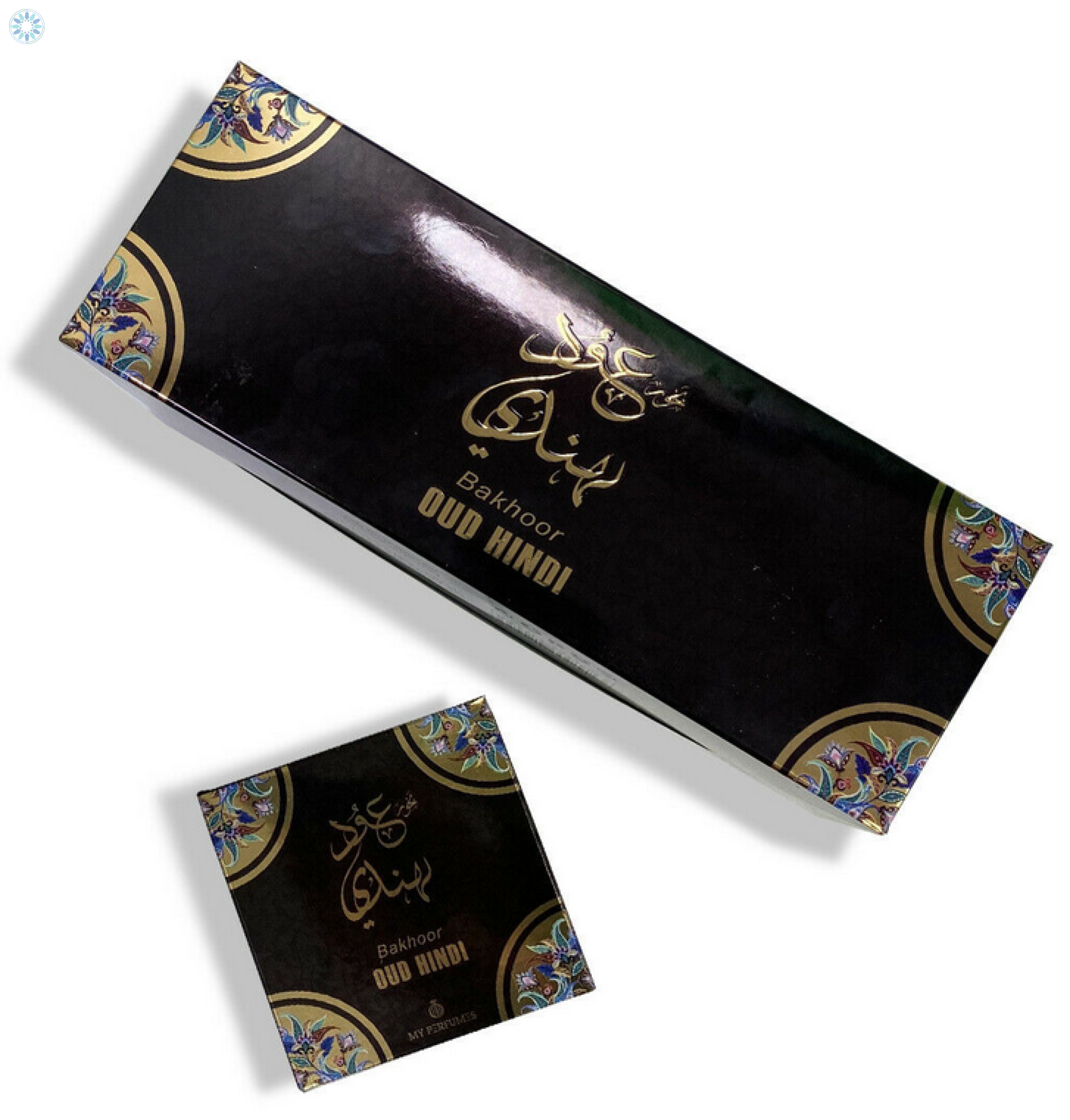 Perfumes › Bakhoor › Bakhoor Oud Hindi Box (12 Inside the Box)